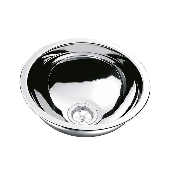 CAN LA1410 Round Sink - no waste-Sinks-CAN- DC Leisure