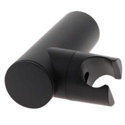 Comet STILO Wall Bracket/Shower Head Holder - Black-Shower Accessories-Comet- DC Leisure
