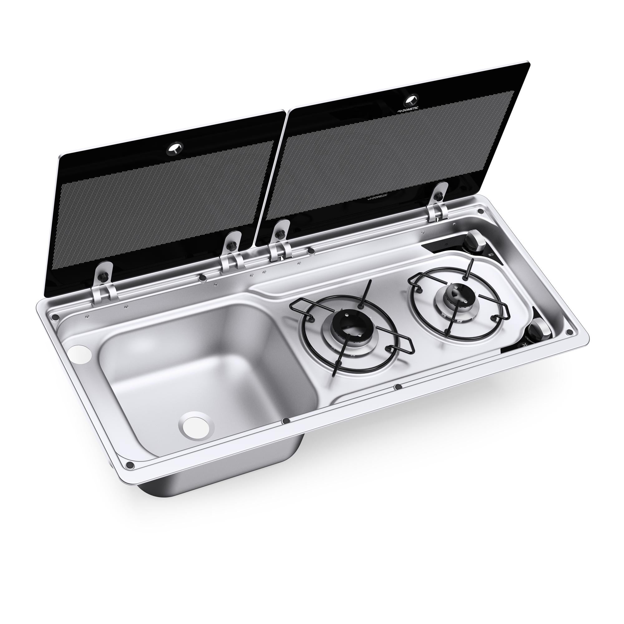 Dometic 9722 Combination Cooker / Sink Unit including fitting kit-Hobs & Combination Units-Dometic- DC Leisure