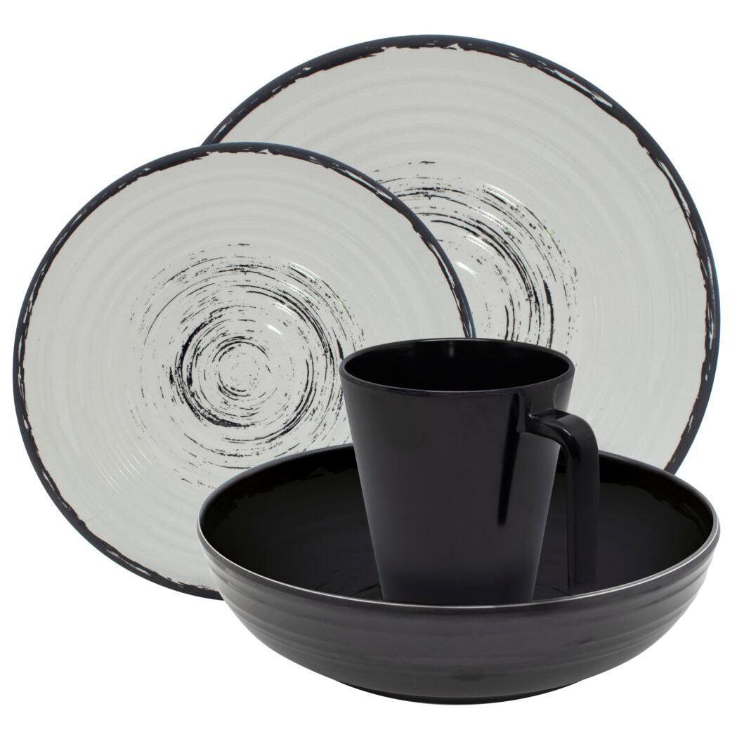 Eurotrail ISLA 16-piece Dinner Set-Camping Cookware & Dinnerware-Holiday Travel- DC Leisure