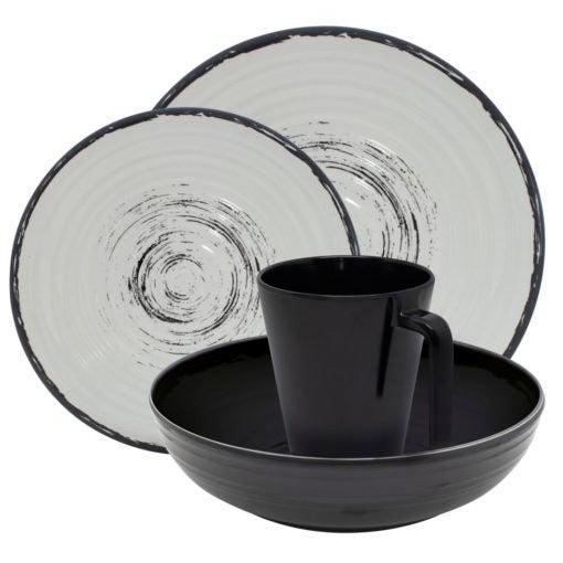 Eurotrail ISLA 16-piece Dinner Set-Camping Cookware & Dinnerware-Holiday Travel- DC Leisure