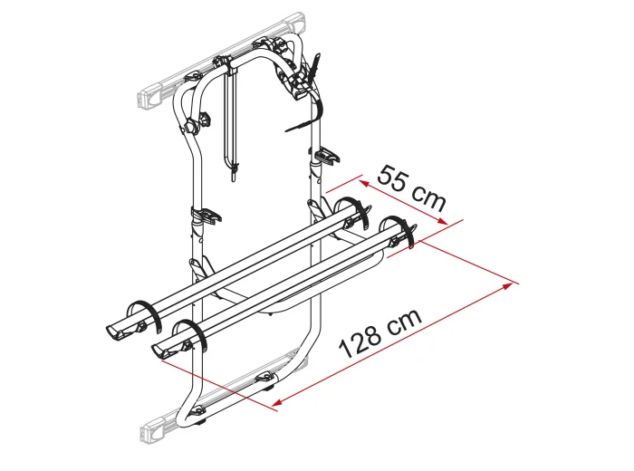Fiamma Carry-Bike DJ 2026 Redesign - Bike Carriers for Campervans-Bike Carriers-Fiamma- DC Leisure