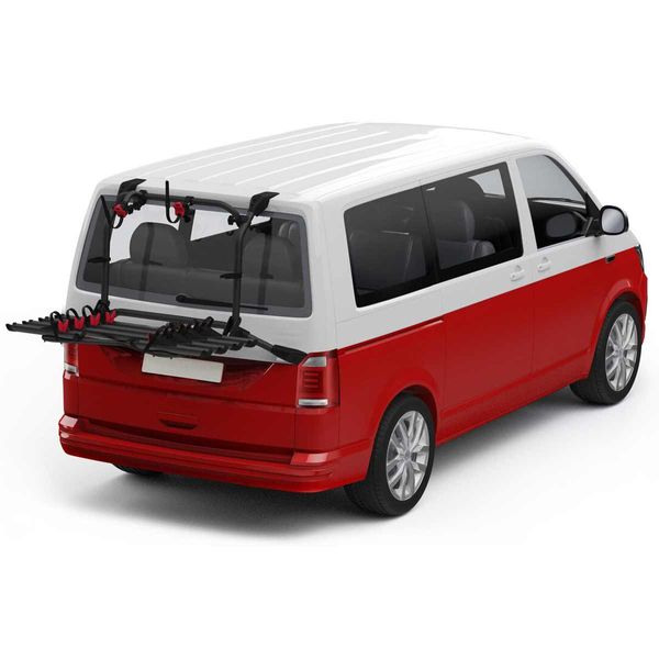Fiamma Carry Bike VW T5 Pro - Tailgate Bike Rack - Deep Black-Vehicle Bicycle Racks-Fiamma- DC Leisure