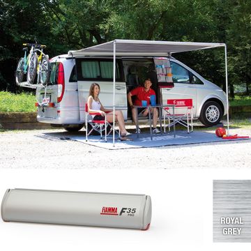 Fiamma F35 Pro Minivan Awning - Titanium-Awnings-Fiamma-A0006622-06762-01R- DC Leisure