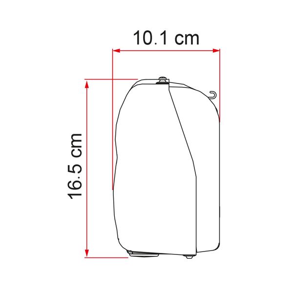 Fiamma F45 Eagle 400 Awning - Wall Mounted / Legless-Awnings-FIAMMA- DC Leisure