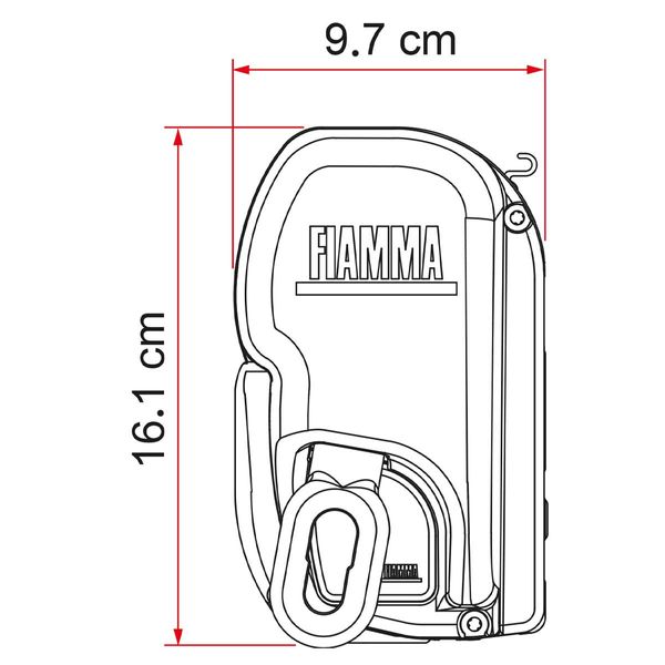 Fiamma F45L Wall Mounted (Long) Wind Out Awning - Motorhome, Trailer Awning-Awnings-FIAMMA- DC Leisure
