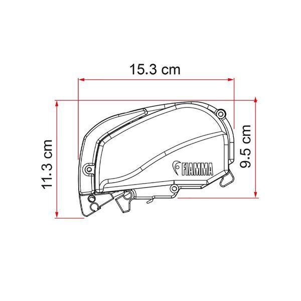 Fiamma F80S Ducato Awning Kit 320 - Deep Black (Ducato| Relay| Boxer)-Awnings-FIAMMA- DC Leisure