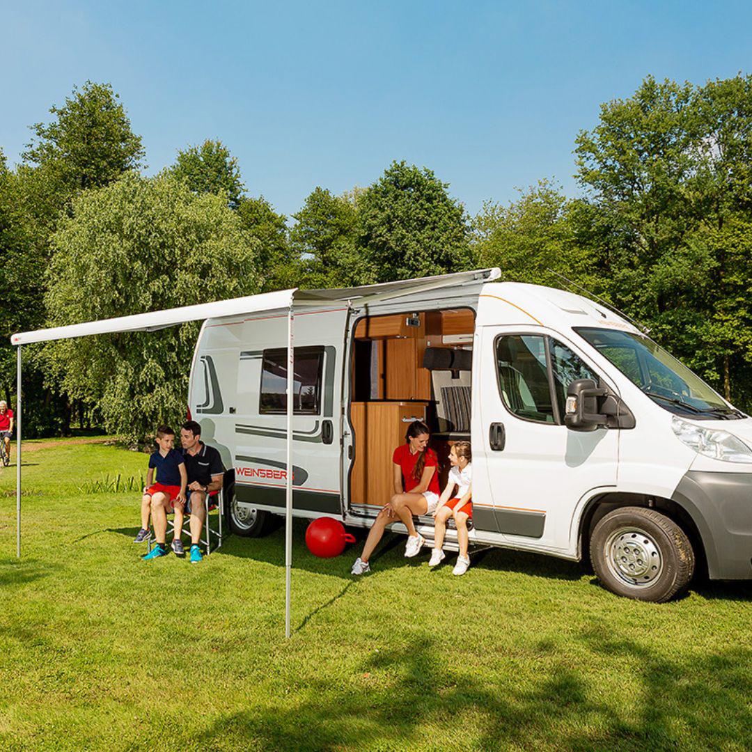 Fiamma F80S Roof Mounted Wind Out Awning Campervan Motorhome Caravan-Awnings-FIAMMA-A0019574-07832B03R- DC Leisure