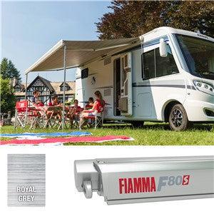 Fiamma F80S Roof Mounted Wind Out Awning Campervan Motorhome Caravan-Roof Mounted Awning-Fiamma-A0002516-07832A01Q- DC Leisure
