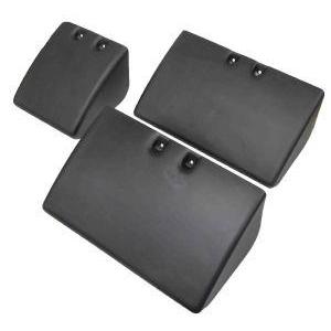 Fiamma Kit Roof Rail D Covers- Deep Black-Roof Racks & Rails-FIAMMA-A0003494-98658-102- DC Leisure