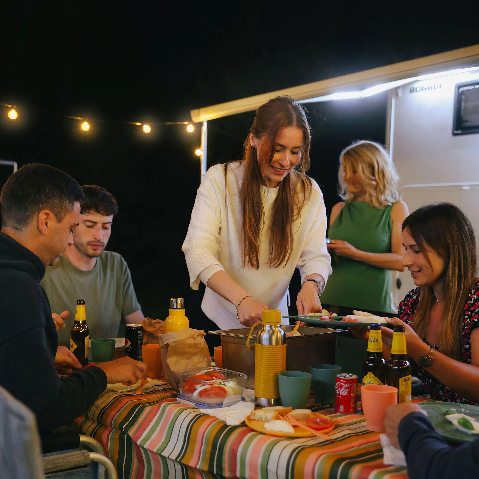 Fiamma LED Awning Light Kit – Low-Consumption LED Lighting for F45s, F45s Campervan, F45L, F45eagle-Lighting-FIAMMA- DC Leisure