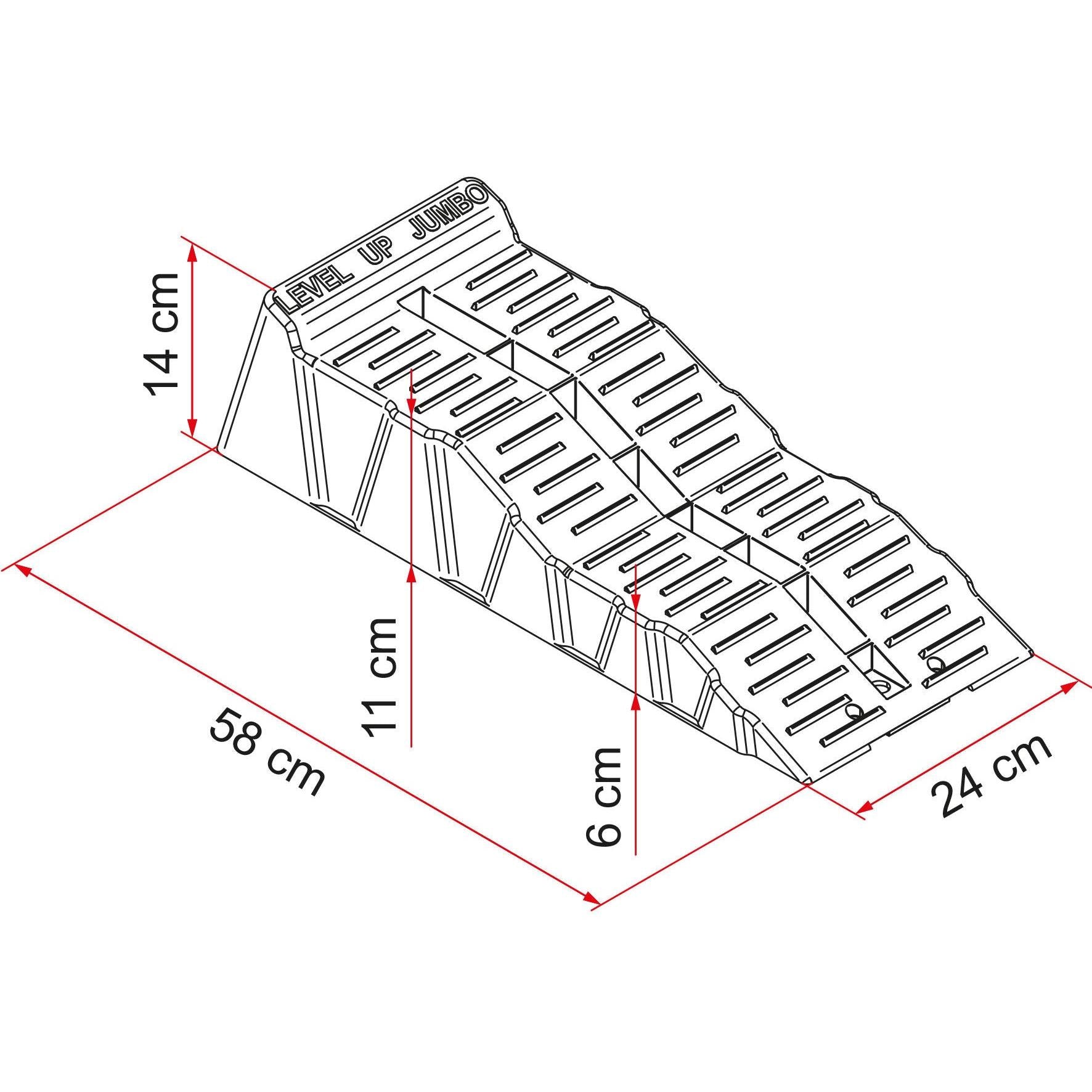 Fiamma Level Up Chocks - Jumbo Kit With Bag (max. 8t)-External Accessories-FIAMMA- DC Leisure