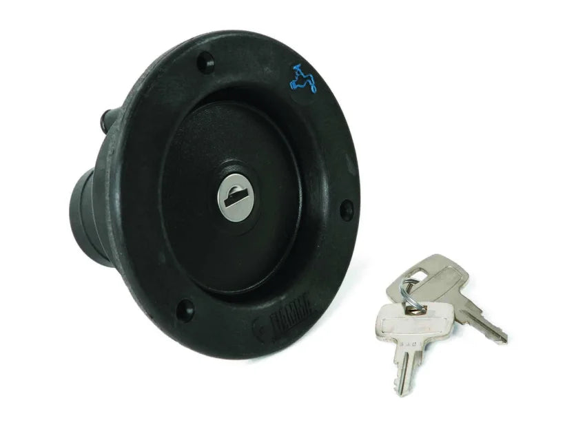 Fiamma Lockable Tank Cap – Security Cap for Water Tank Inlets-Security Lock-Fiamma-8004815032098-94715-005- DC Leisure