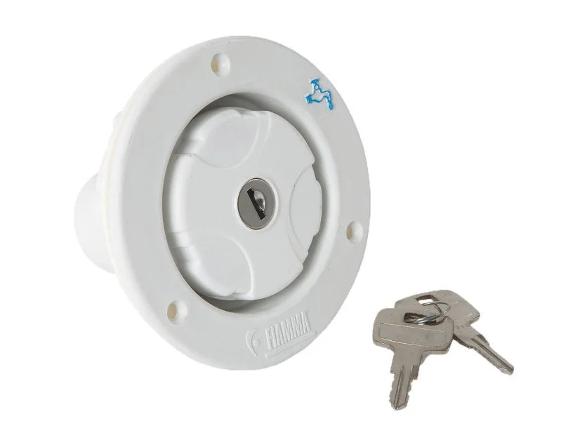 Fiamma Lockable Tank Cap – Security Cap for Water Tank Inlets-Security Lock-Fiamma-8004815123130-94715-010- DC Leisure