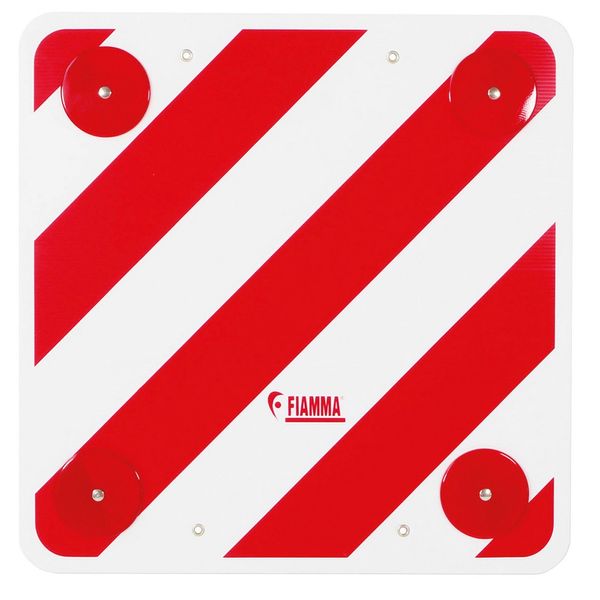 Fiamma Plastic Rear Warning Signal - Bike Cover Motorhome Campervan-Warning Signs-FIAMMA- DC Leisure