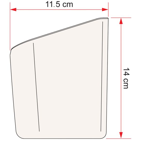 Fiamma Pocket Plus L - Large Mountable Multipurpose Storage Pocket-Storage & Organization-Fiamma- DC Leisure