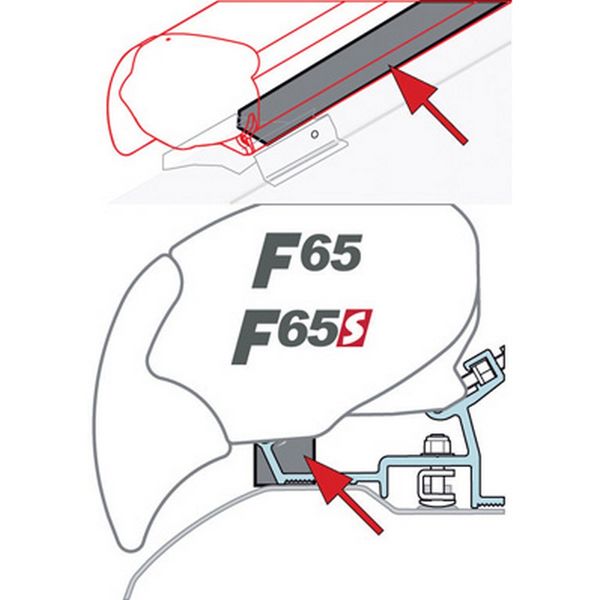 Fiamma Rain Guard F65S/F65L/F80S-Awning Accessories-FIAMMA- DC Leisure
