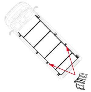 Fiamma Roof Rail- Ducato Relay Boxer - Roof Rack-Roof Racks & Rails-FIAMMA-A0000585-98658-066- DC Leisure