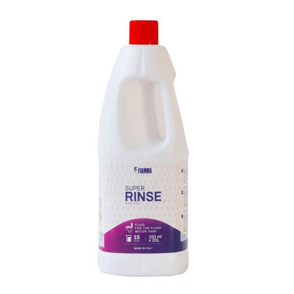 Fiamma Super Rinse 2 L – Toilet Additive for Campervans, Caravans & Motorhomes-Toilet Chemicals-Fiamma- DC Leisure