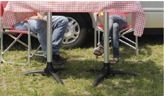 Fiamma Table Leg - Conic Connection for Tube Pro 70-Accessories-Fiamma- DC Leisure