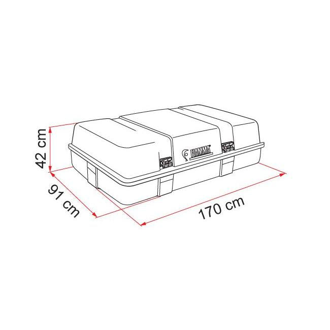 Fiamma Ultra Box 3 - Roof Box-Roof Box-FIAMMA- DC Leisure
