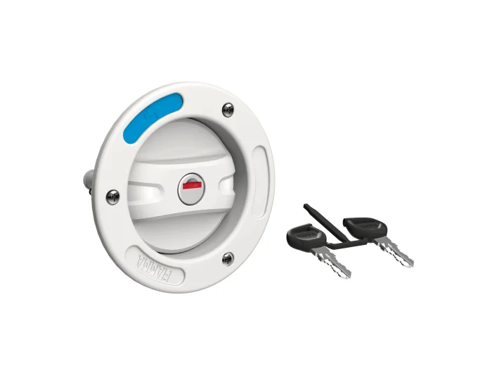 Fiamma Water Filler Cap 2026 Restyle – Locking 83mm Motorhome & Caravan Inlet Cap-Accessories-Fiamma-94715-002- DC Leisure