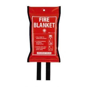 Fire Blanket / PVC Wallet-Fire Safety-Miscellaneous- DC Leisure