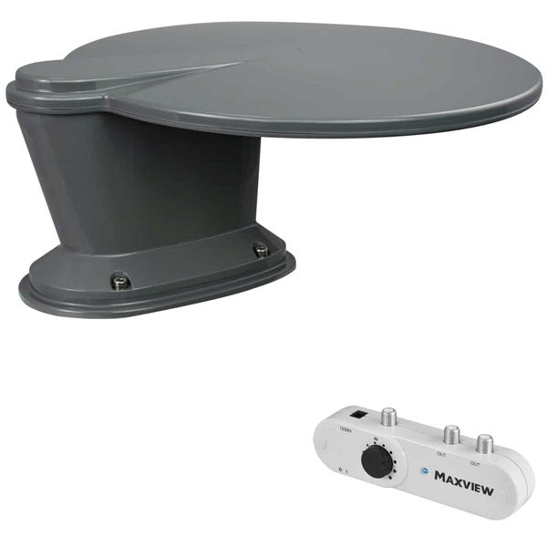 Gazelle Pro Mobile TV & Radio Aerial - Grey-TV Aerial-Maxview- DC Leisure