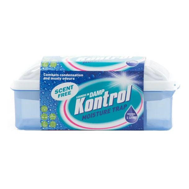 Kontrol Slimline Moisture Trap with 500g Krystals – Scent Free Dehumidifier-Moisture Absorber-Kontrol- DC Leisure