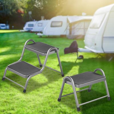 Liberty Double Metal Step – Heavy-Duty 2-Tier Caravan & Motorhome Step-DC Leisure - DC Leisure