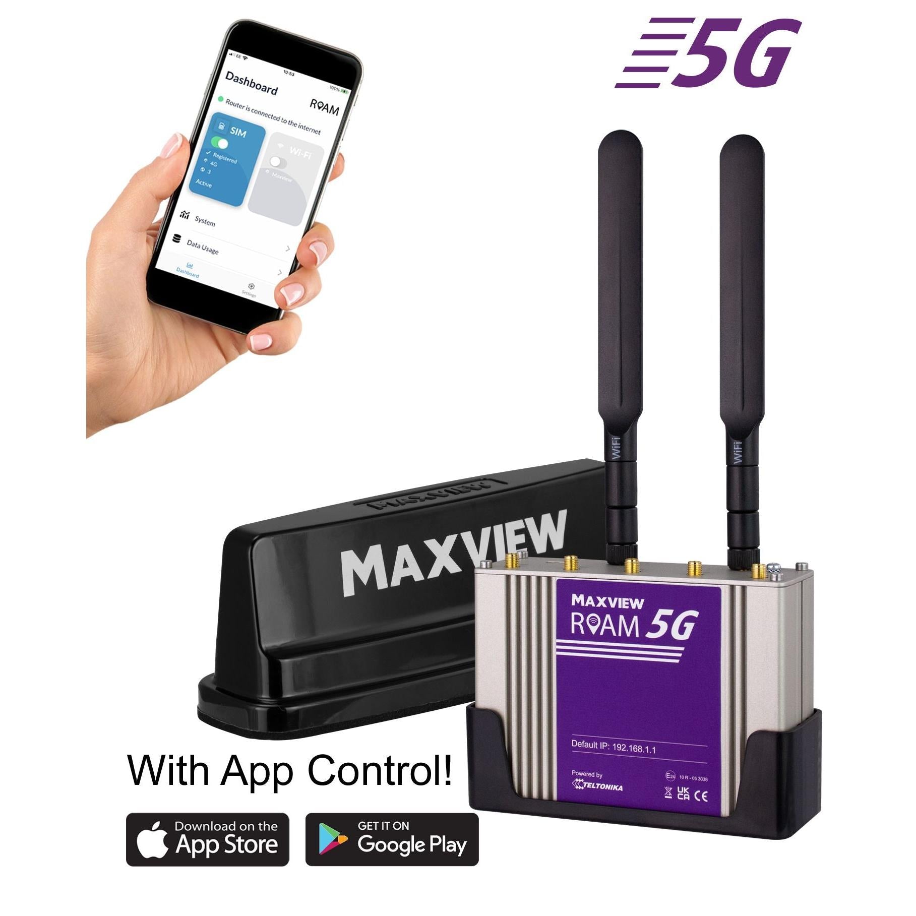 Maxview Roam Campervan 5G Mobile Wifi System-Antennas-Maxview- DC Leisure