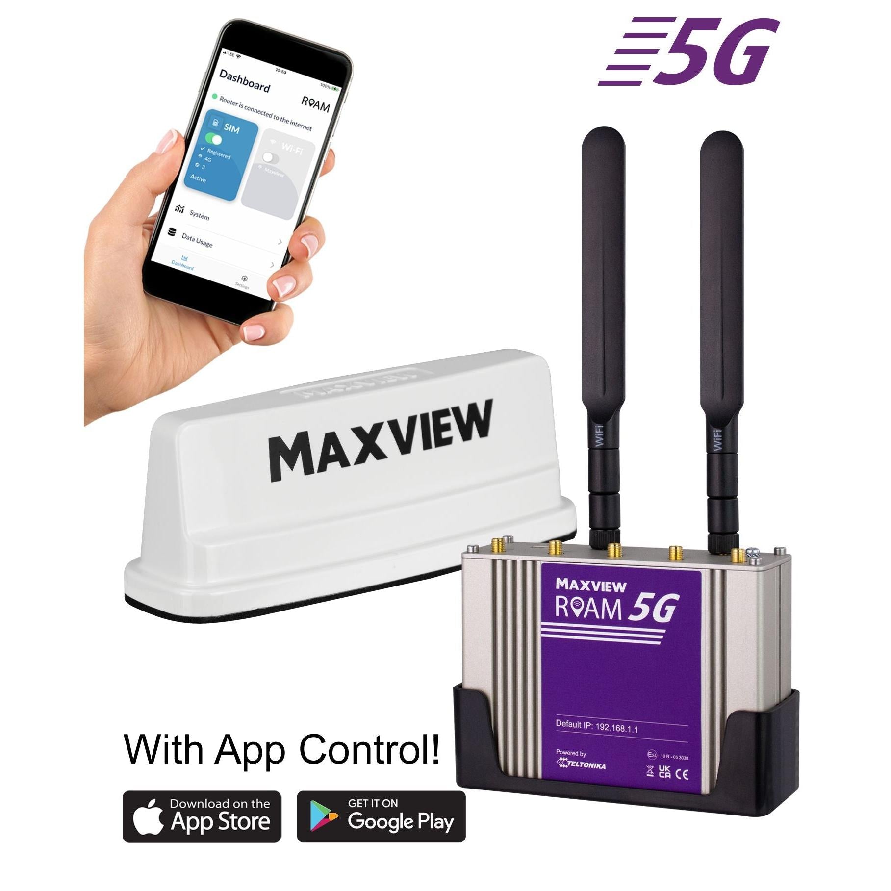 Maxview Roam Campervan 5G Mobile Wifi System-Antennas-Maxview- DC Leisure