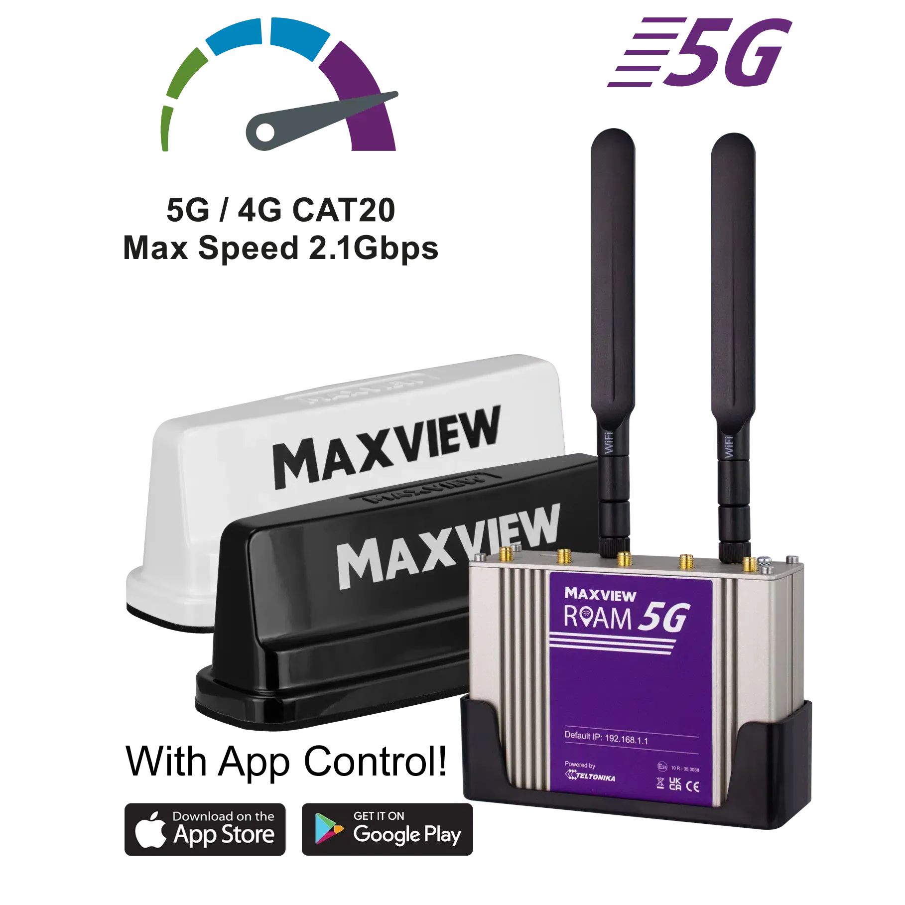 Maxview Roam Campervan 5G Mobile Wifi System-Antennas-Maxview- DC Leisure