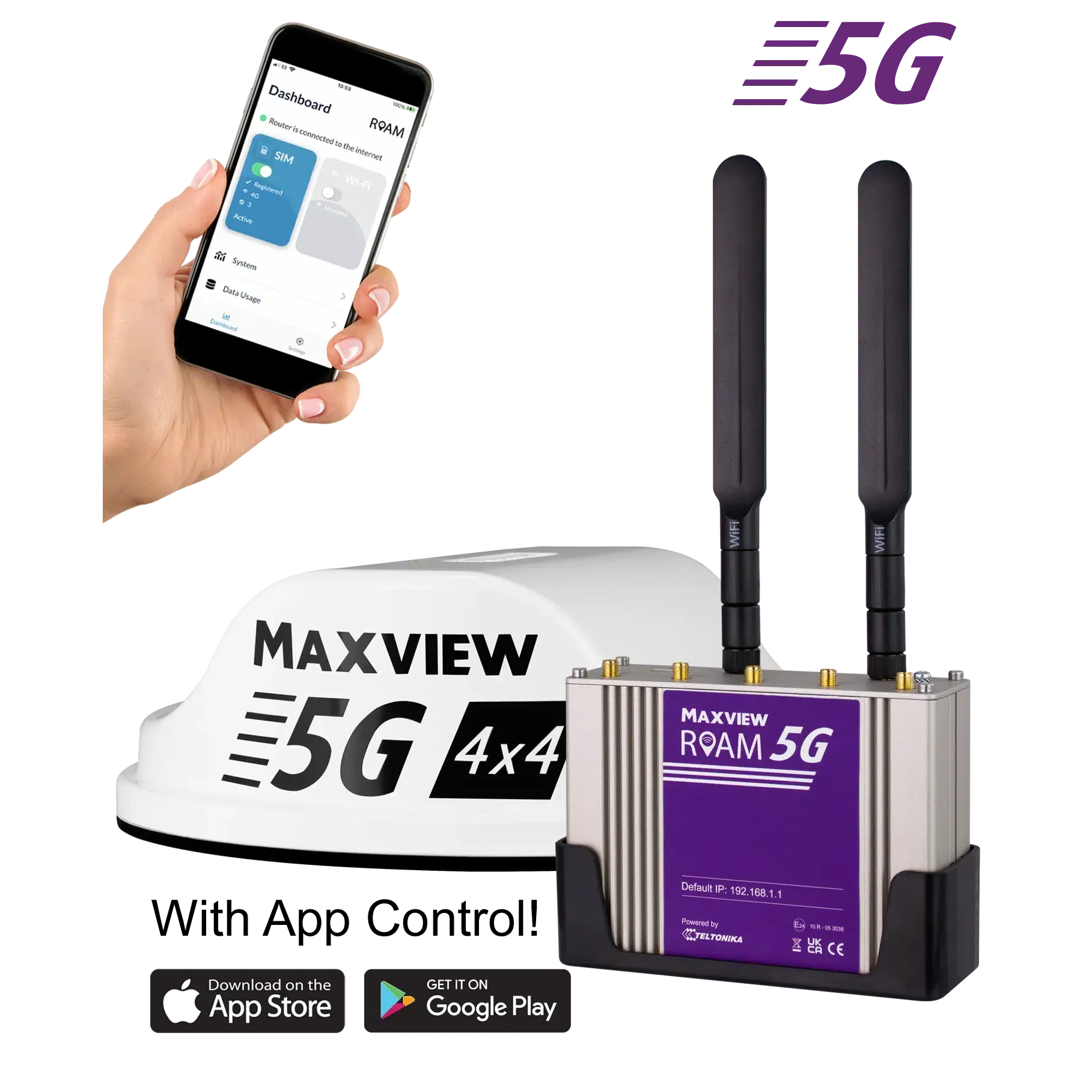 Maxview Roam Mobile 5G Wifi System-Antennas-Maxview-MXL060- DC Leisure