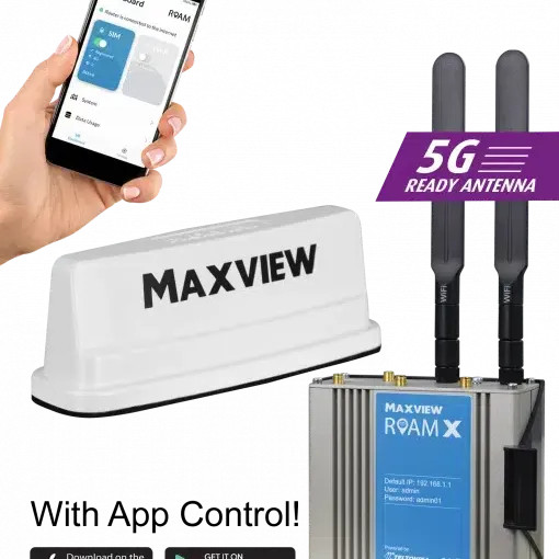 Maxview Roam X Campervan Mobile WIFI System-Antennas-Maxview-MXL057/W- DC Leisure