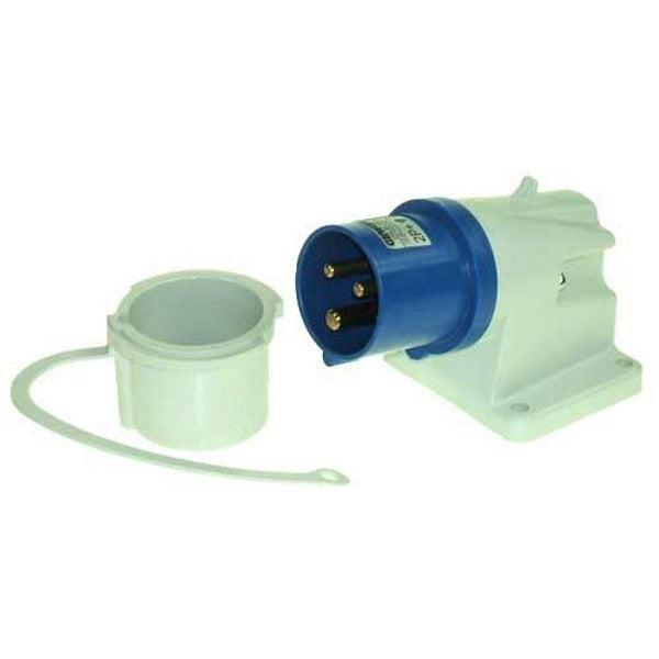 Maypole 240V Surface Mounted Inlet Hook-up Socket with Cap-Power Inlets-Maypole- DC Leisure