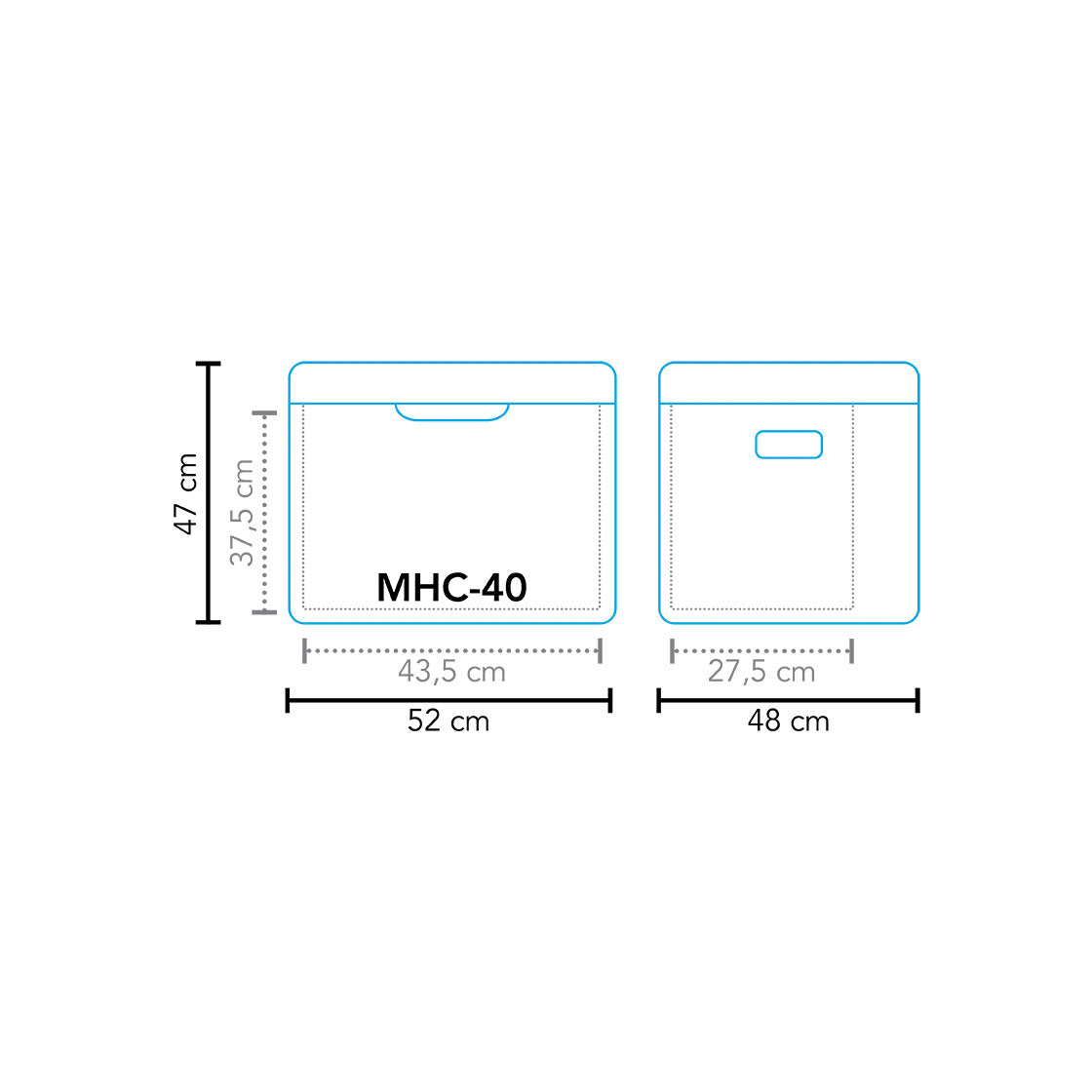 Mestic Hybrid Cool Box MCH-40 AC/DC - Cooler / Freezer-Cool Box-Mestic- DC Leisure