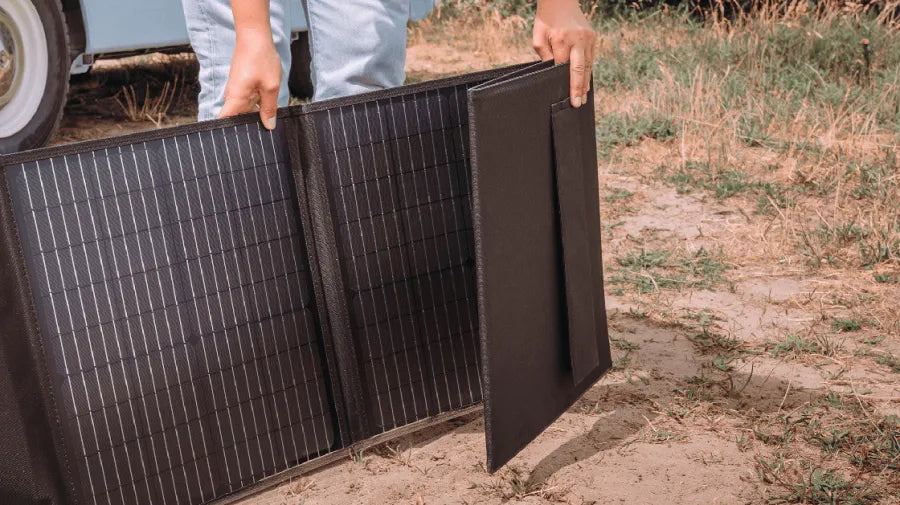 Mestic MSFO-100 Foldable Solar Panel – 100W Portable Power for Off-Grid Adventures-Solar Panel-Mestic- DC Leisure