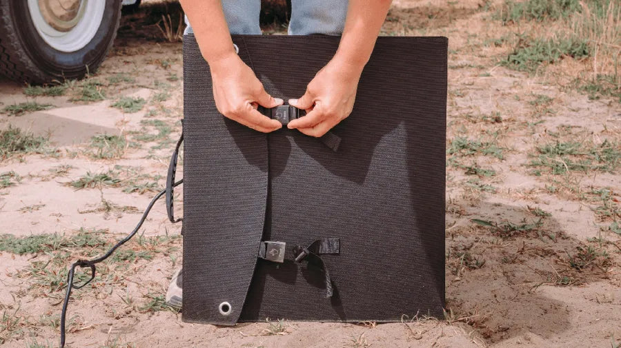 Mestic MSFO-100 Foldable Solar Panel – 100W Portable Power for Off-Grid Adventures-Solar Panel-Mestic- DC Leisure