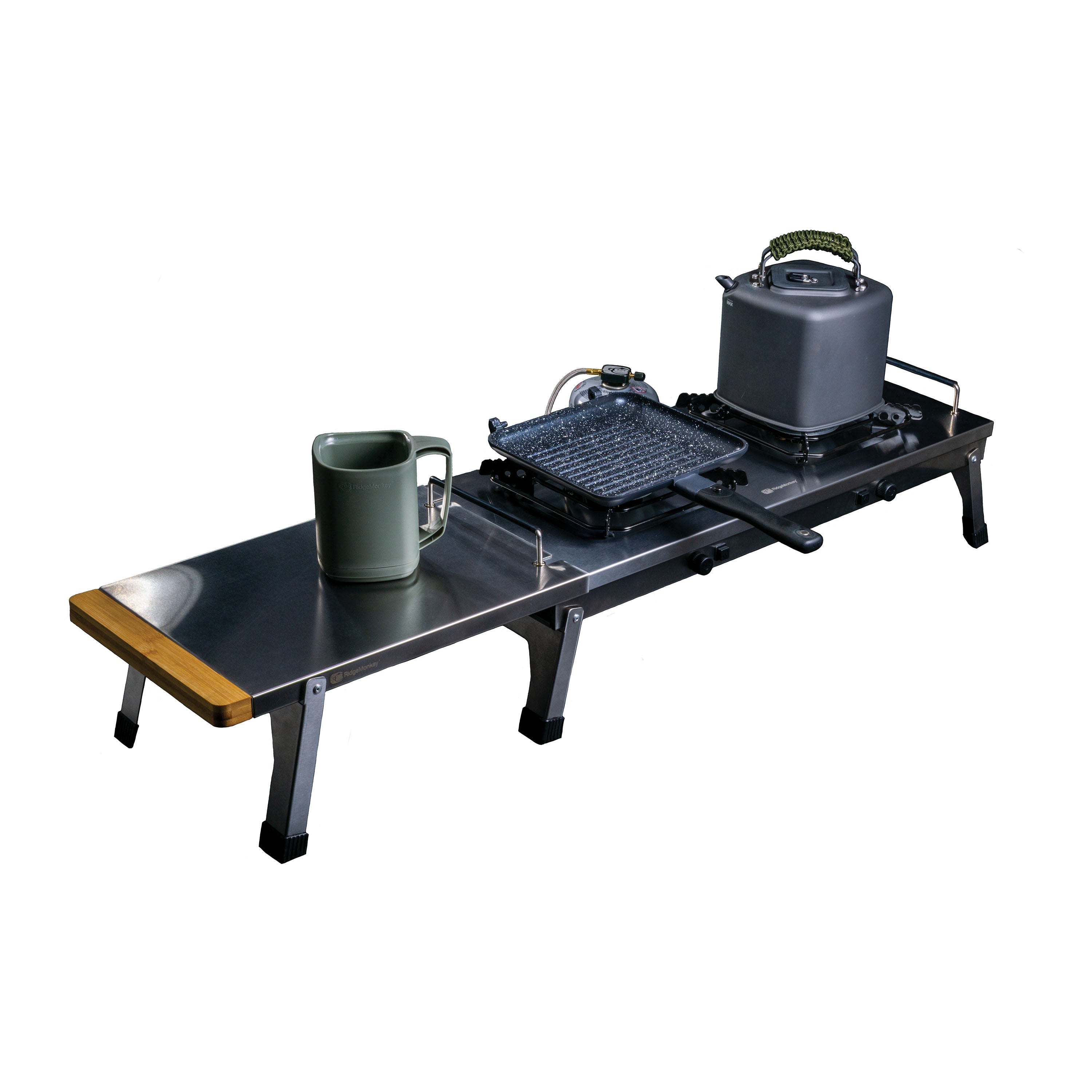 NEW - Ridgemonkey Grilla CookStation - Double Hob-Camping Stove-RidgeMonkey- DC Leisure