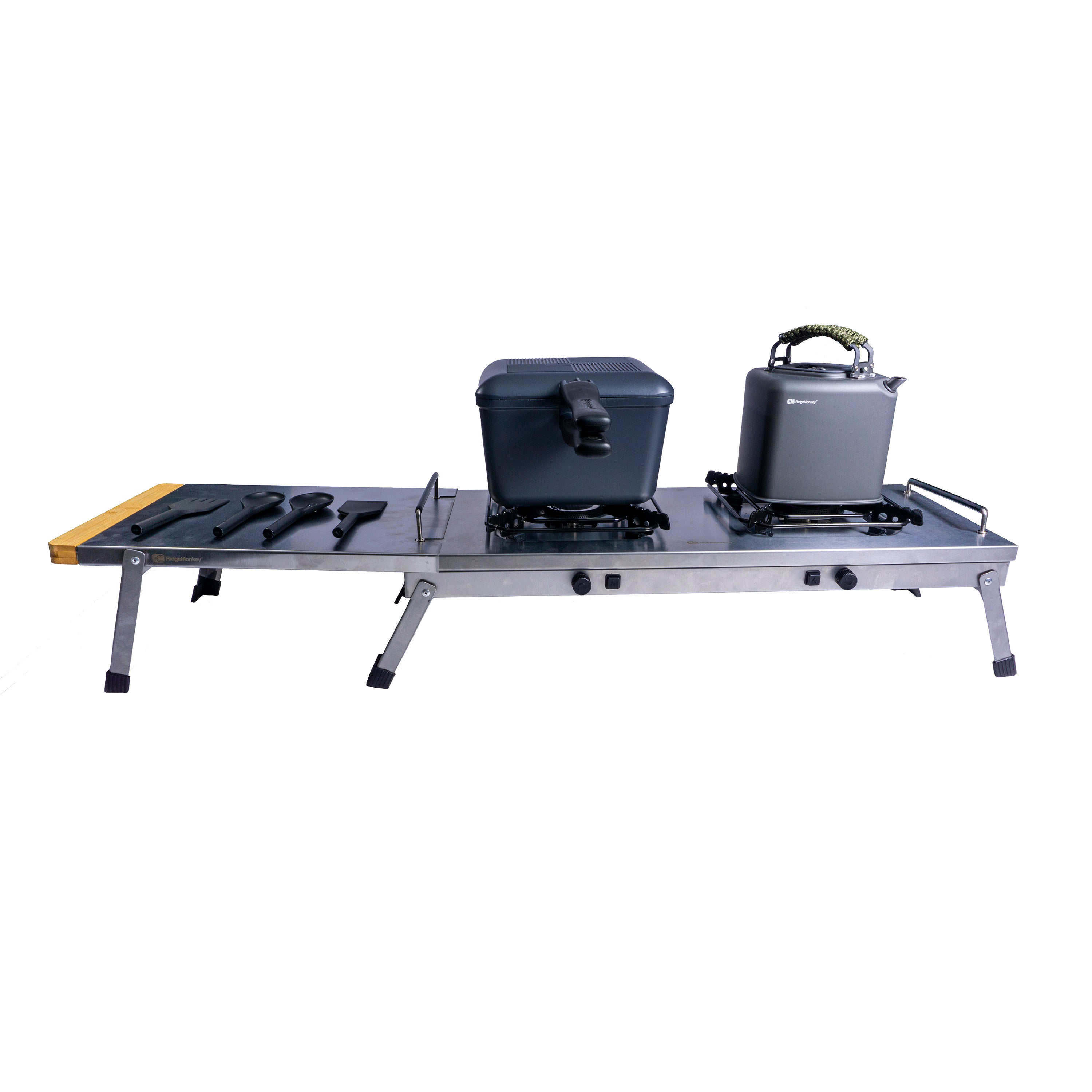NEW - Ridgemonkey Grilla CookStation - Double Hob-Camping Stove-RidgeMonkey- DC Leisure