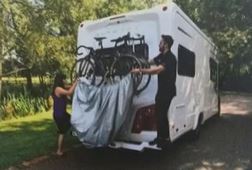 Oxford Aquatex Touring Premium Rack-Mounted Bike Cover – Waterproof Protection for Bikes-Bike Cover-Oxford- DC Leisure