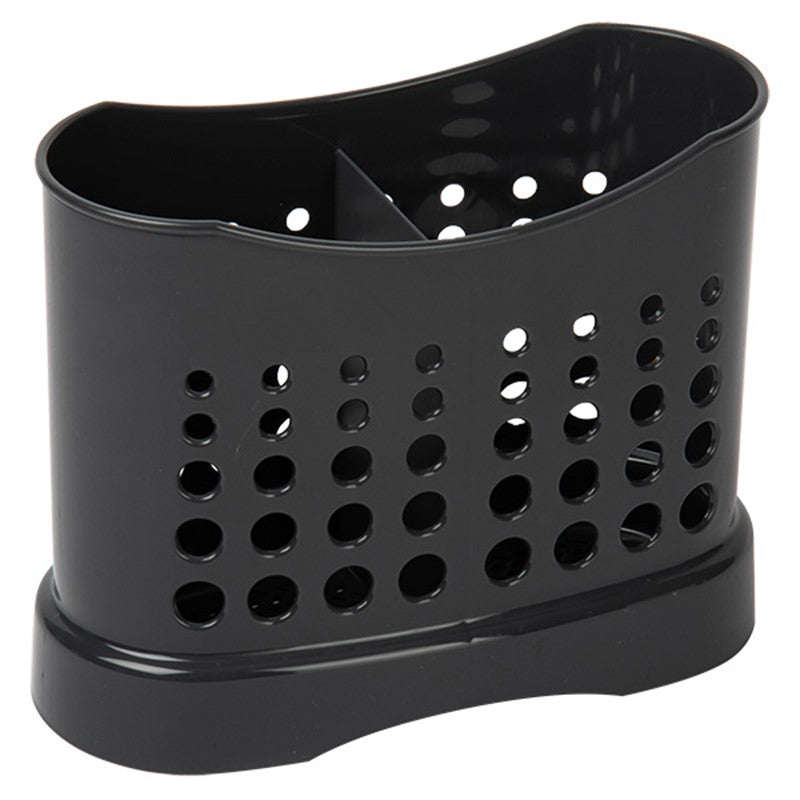 PlasticForte Light Blue, Black & White Cutlery Drainer-Cutlery Drainer-PlasticForte-11717AE-2- DC Leisure