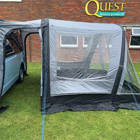 Quest Hydra 300 Air - Vehicle Tunnel Connector - Low-Drive Away Awnings-Quest- DC Leisure