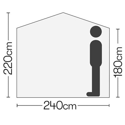 Quest Screen House 4 Pro Pop-Up Gazebo – Quick-Pitch Shelter with UV Protection (Grey)-Screen House-Quest Leisure- DC Leisure