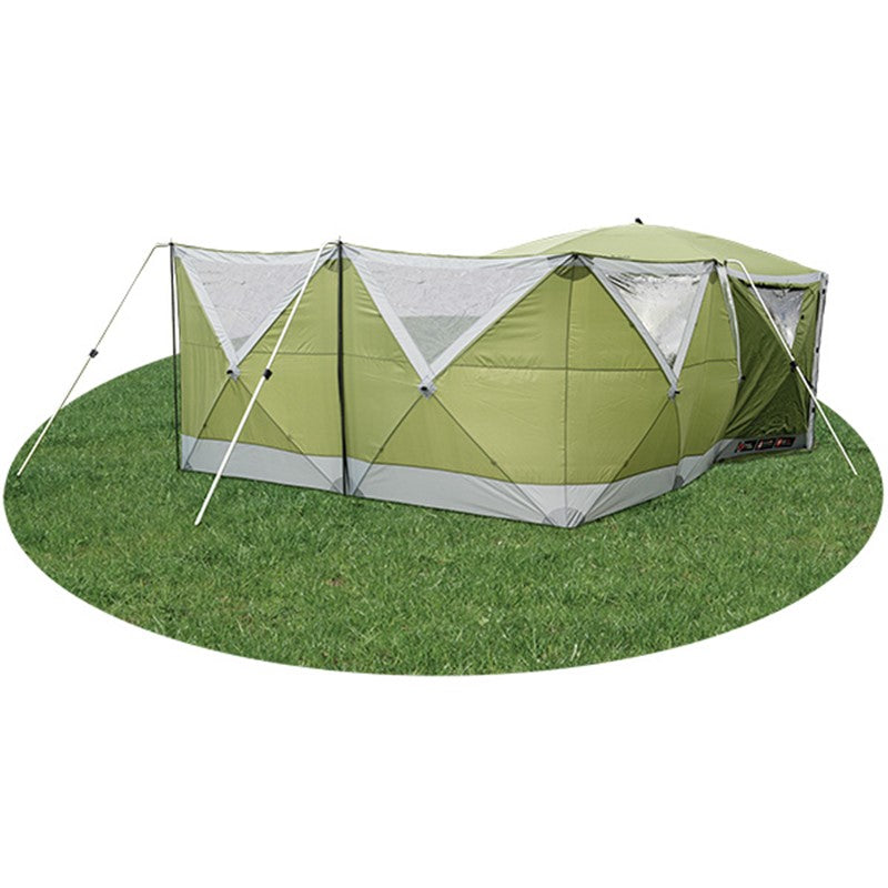 Quest Screen Shield 3-Panel Windbreak – 180 cm High Zip-On Windbreak for Quest Screen House Pro-Windbreak-Miriad Quest Leisure- DC Leisure
