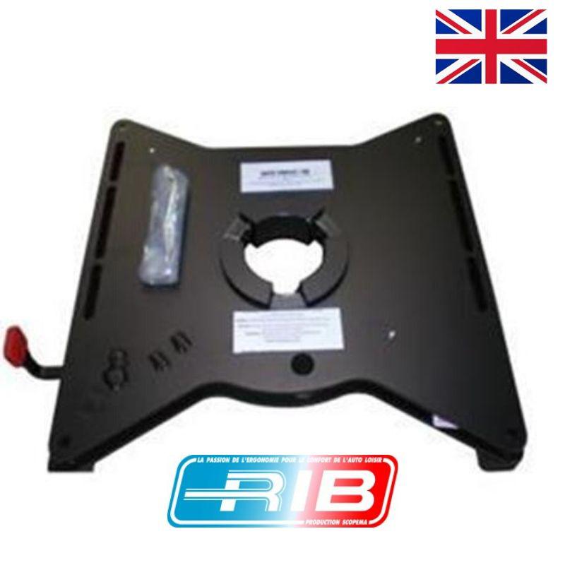 RIB Scopema Single Captains Seat Swivel Bracket - VW T5 / T6-Swivel Seat Bases-Rib- DC Leisure