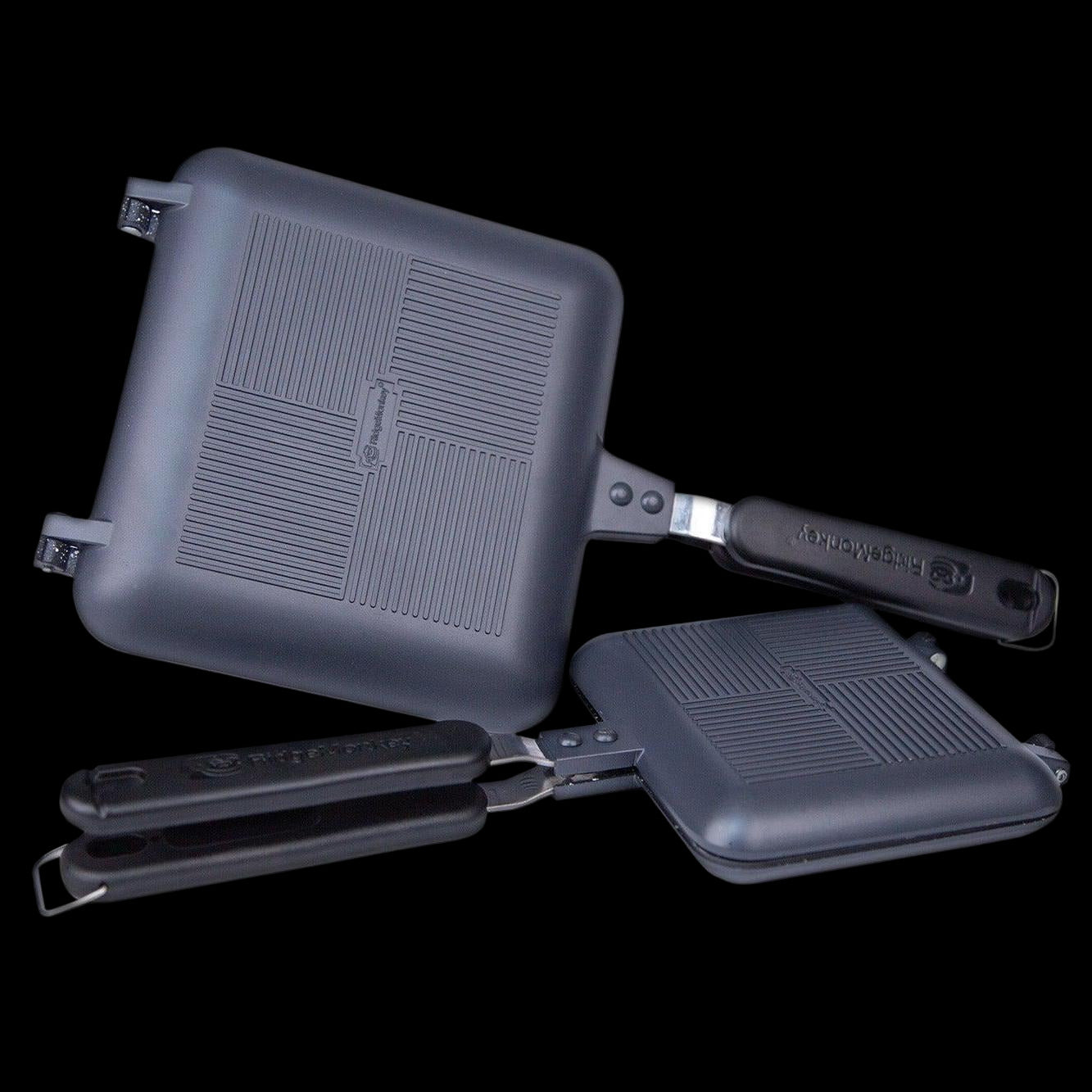 RidgeMonkey Classic Sandwich Toaster - Standard (Granite Edition)-Cookware-RidgeMonkey- DC Leisure