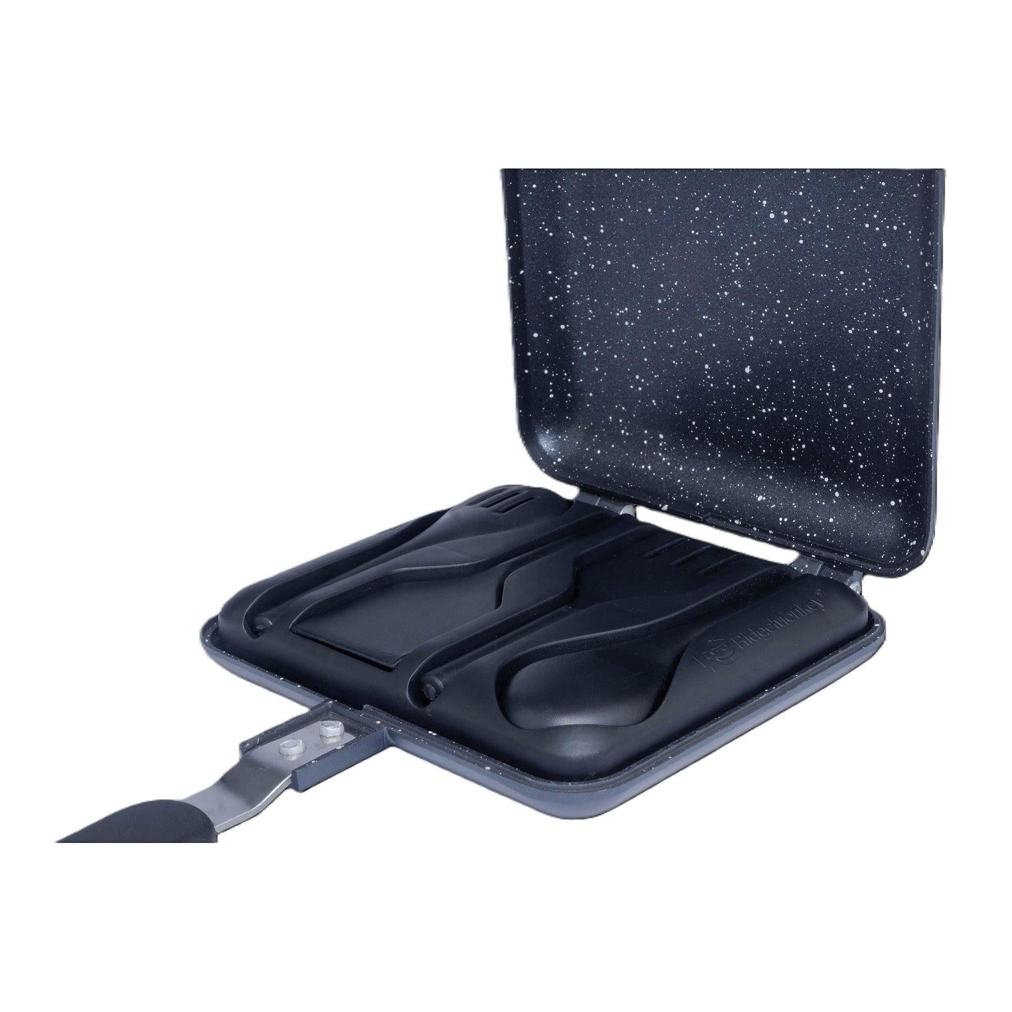 RidgeMonkey Classic Sandwich Toaster XL (Granite Edition)-Cookware-RidgeMonkey- DC Leisure