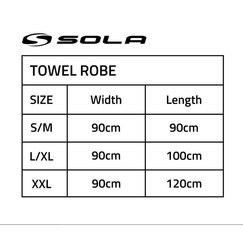 SOLA Poncho Hooded Changing Towel - Beach Surf Triathlon-Accessories-TWF- DC Leisure